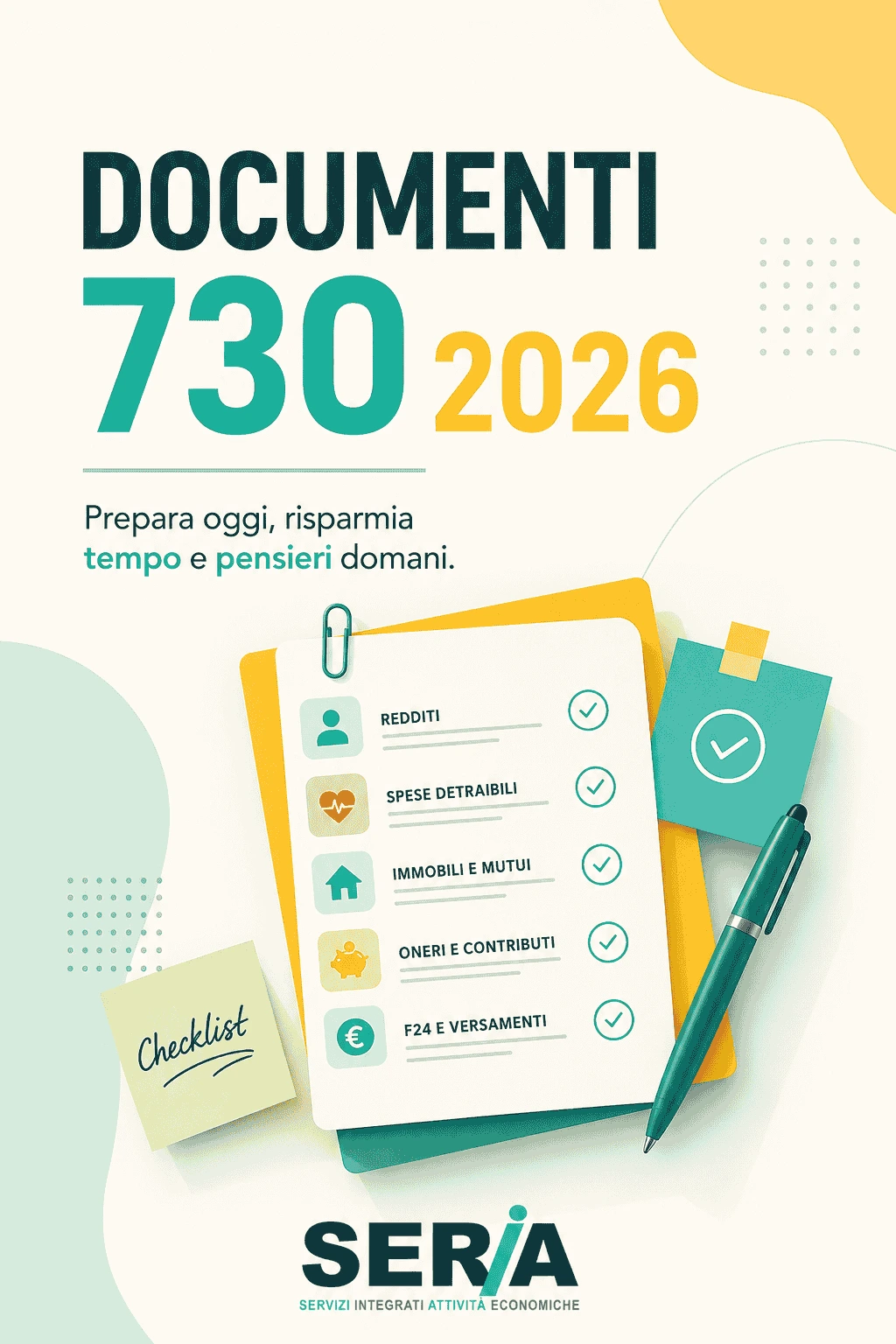 Documenti 730 2026: check-list per la dichiarazione